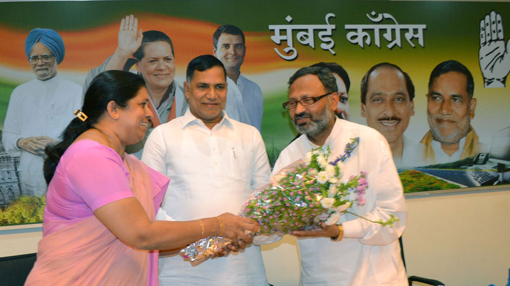 MUMBAI CONGRESS PRESIDENT KRIPASHANKAR SINGH & AICC SEC.DR.SHAKIL-UL-ZAMA.