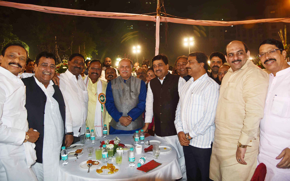 AICC Gen.Sec.CWC Member Ex.MP Gurudas Kamat Hosted Dinner Party at Andheri Country Club.