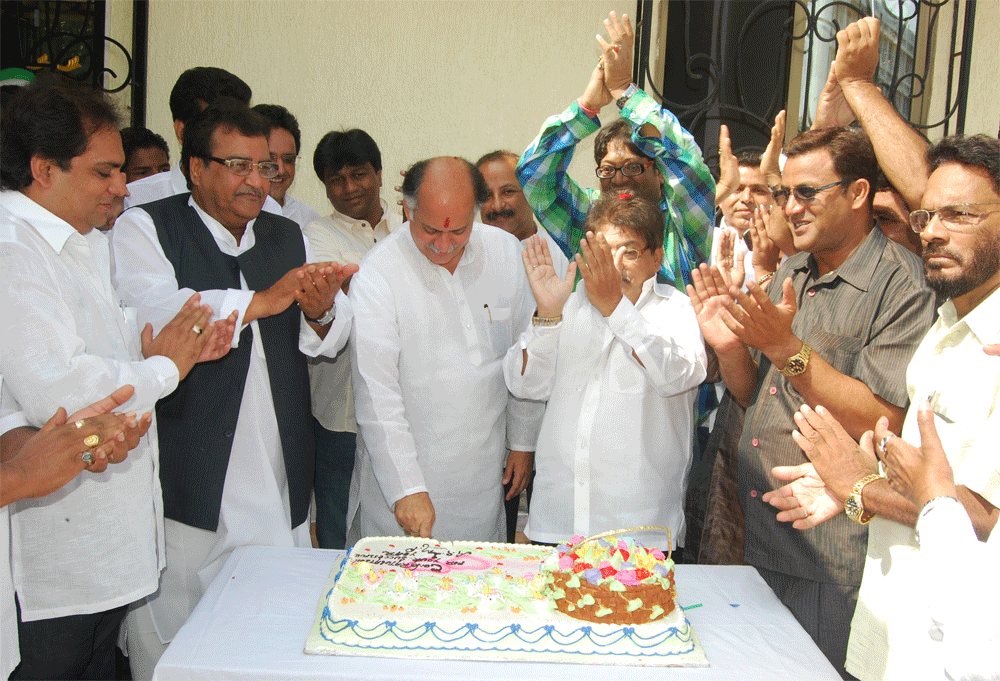 M.P. Union Minister for Communications Gurudas Kamat