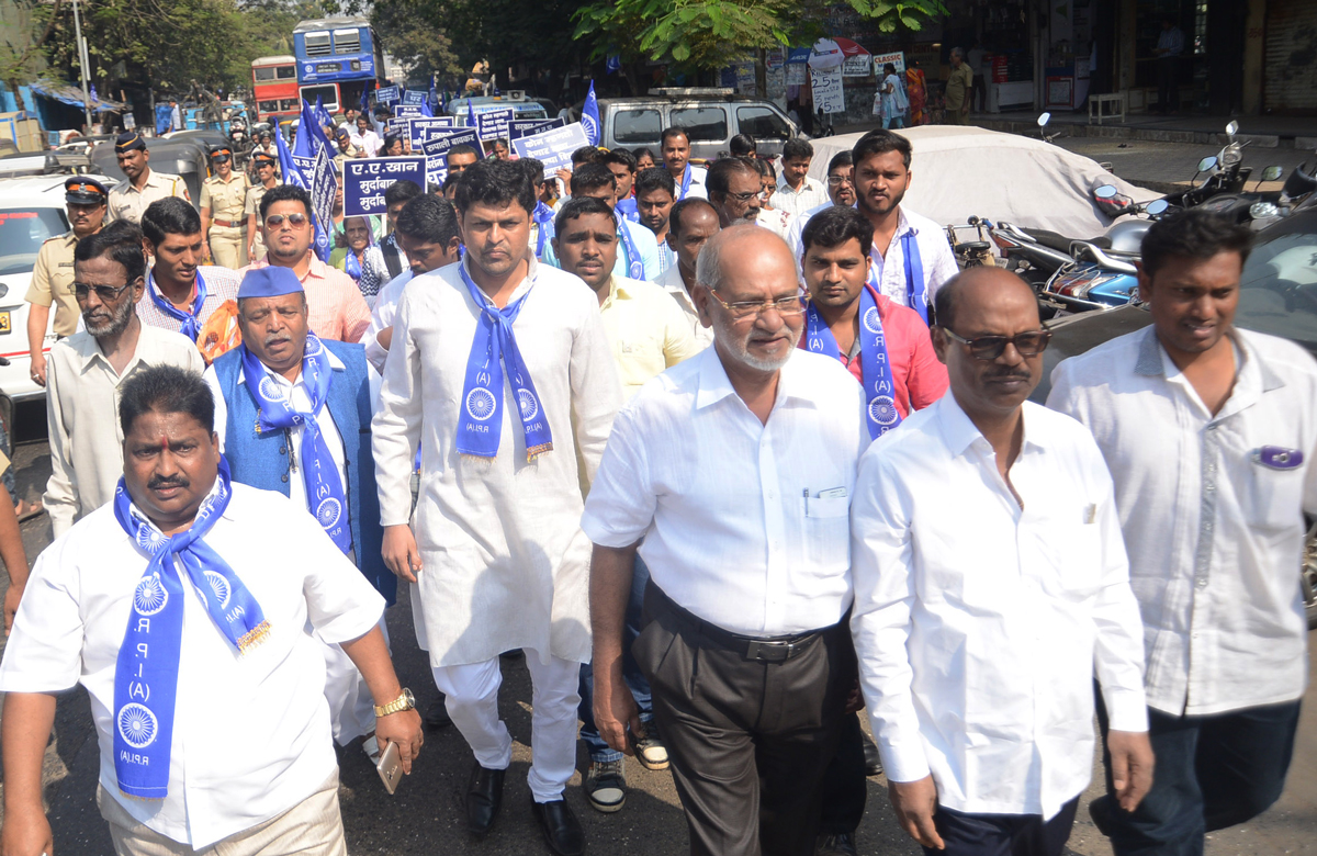 RPI Protest at L-ward Chembur.