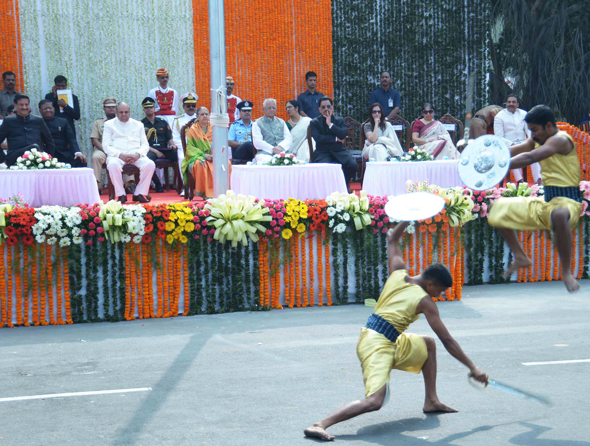 65th REPUBLIC DAY CELEBRATION ! मुंबईत भारतीय प्रजासत्ताक दिन साजरा…!