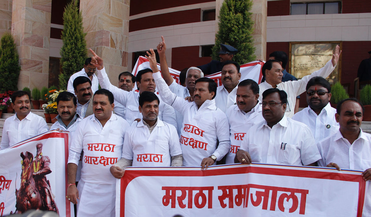 MLA'S AT NAGPUR VIDHAN BHAVAN.