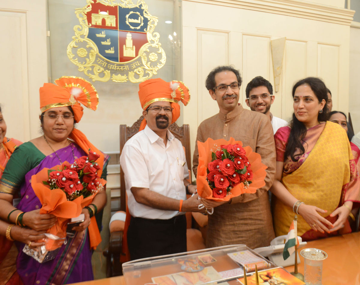Shivsena Mumbai Mayor & Dy.Mayor.