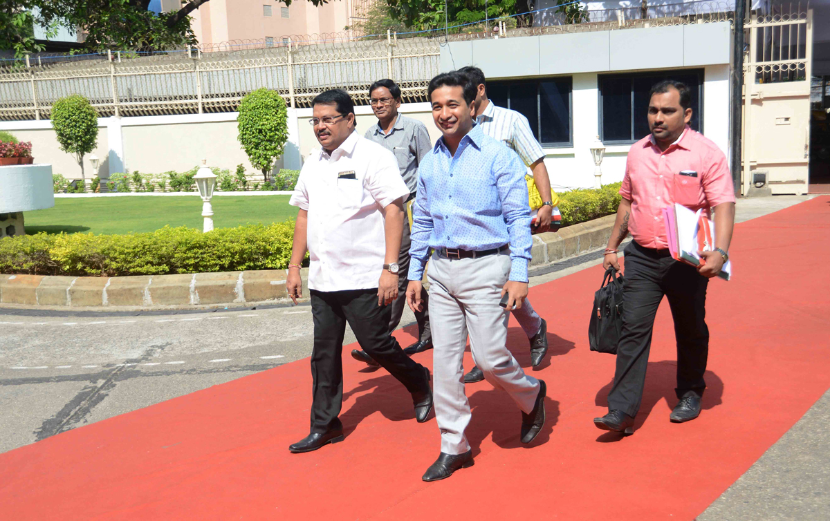 8th Day "Budget Session 2016" at Vidhan Bhavan in Mumbai.