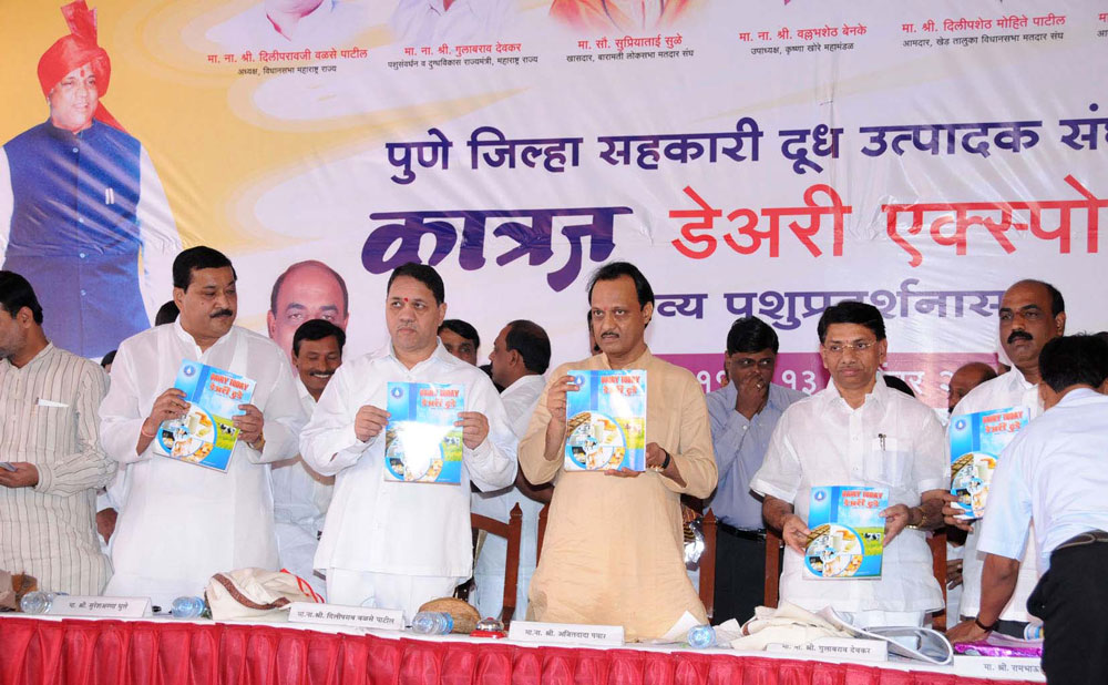 DY. CHIEF MINISTER AJITDADA PAWAR INAUGURATED  EXPO 2010 EXHIBITION  AT PUNE.