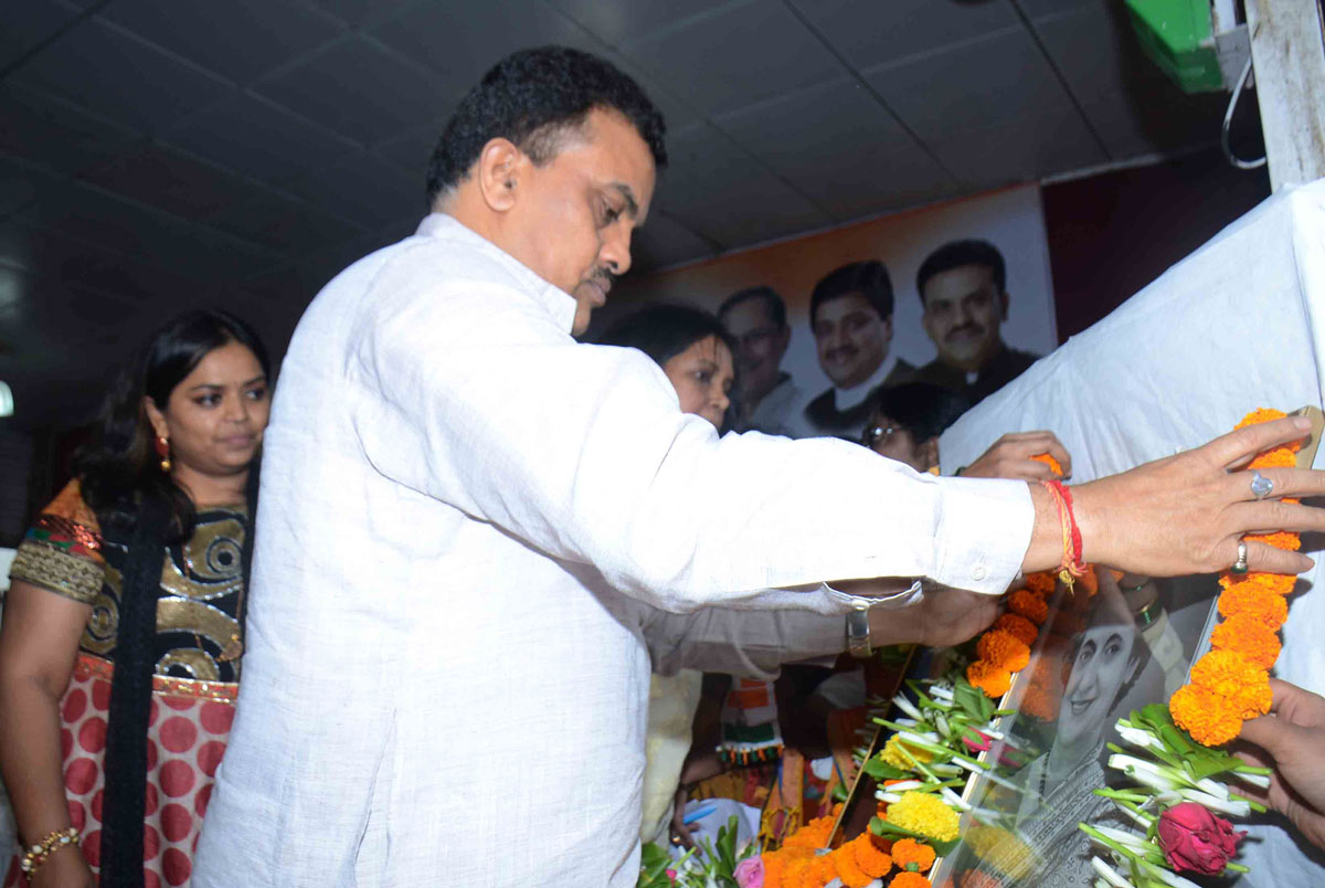 Mumbai Congress Celebrating Women Day at Rajiv Gandhi Bhavan.