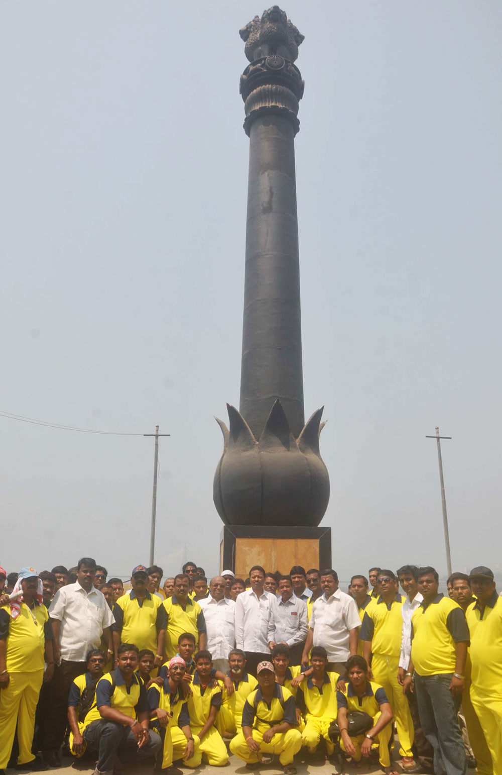 MOTOR CYCLE RALLY FROM DADAR CHAITYABHUMI TO MAHAD CHAVDAR TALAO .