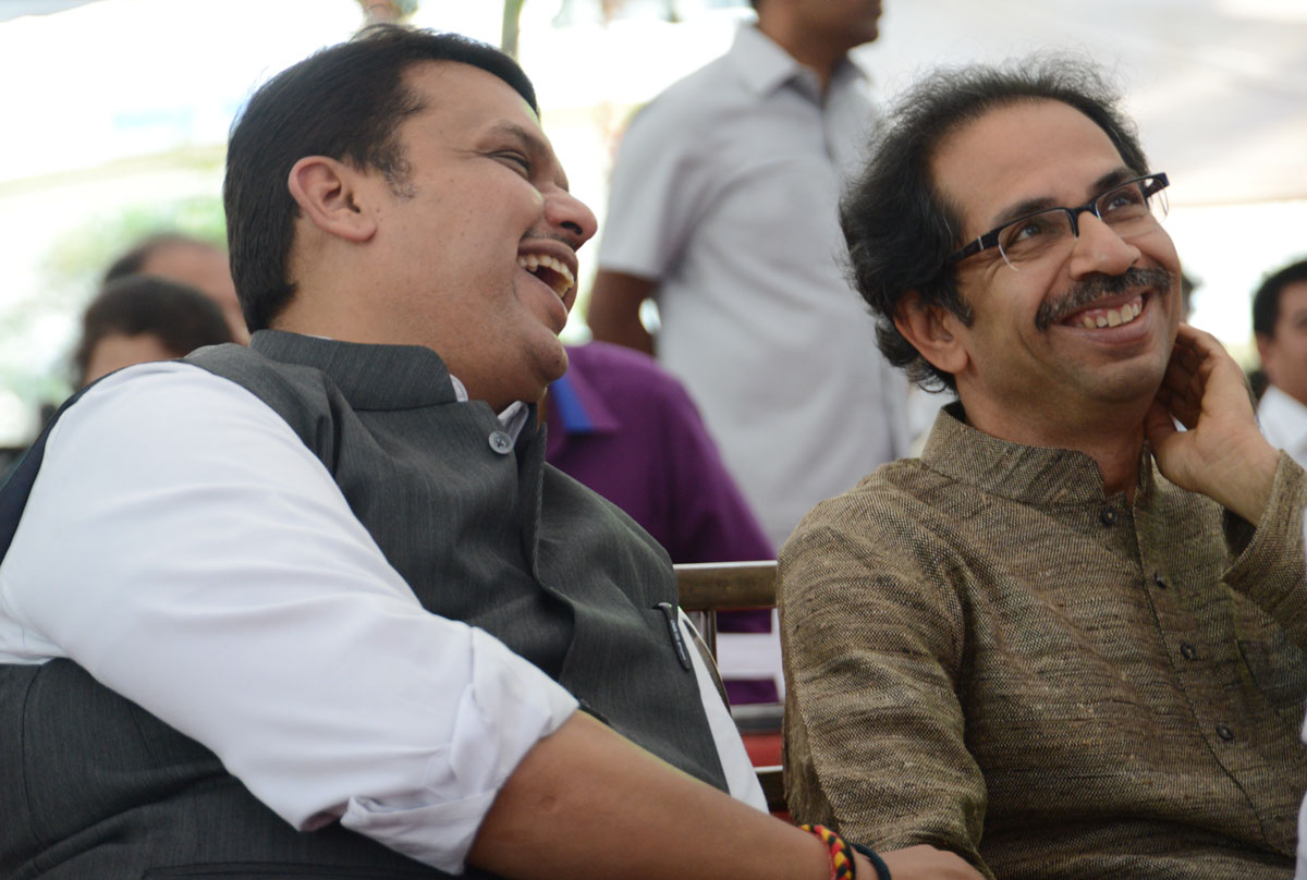 Oath Taking Ceremony of BJP & Shivsena Cabinet Minister's & State Minister's of Maharashtra at Vidhan Bhavan Mumbai.