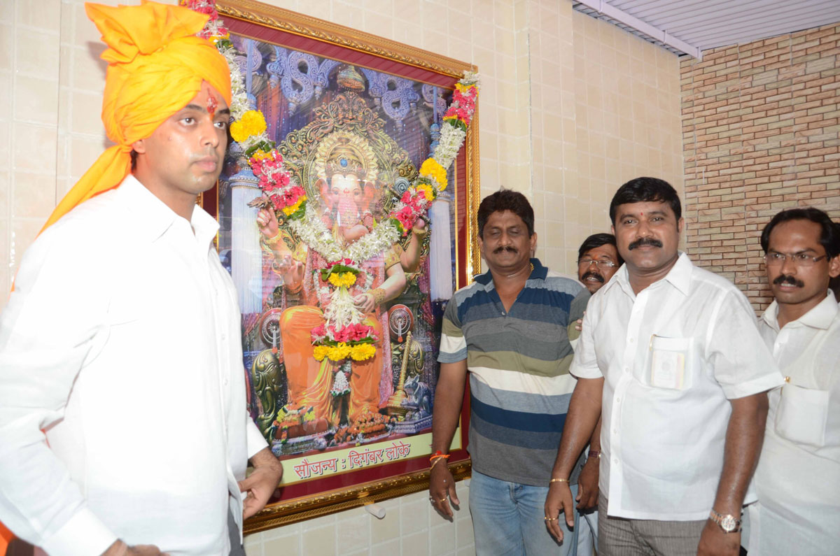 UNION MINISTER OF STATE & MP.MILIND DEORA VISIT SOUTH MUMBAI ASSEMBLY.