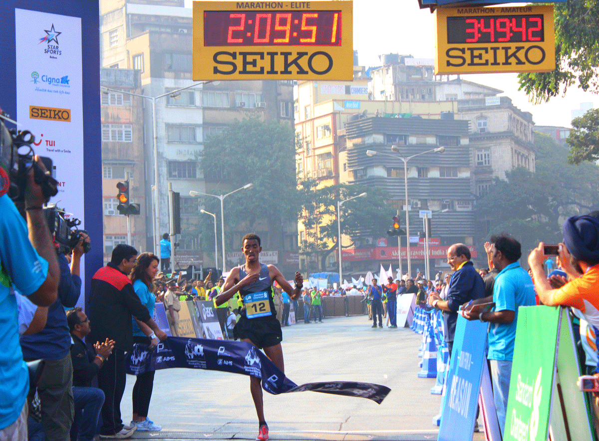 Standard Chartered Mumbai Marathon-2015.