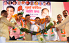 Mumbai Congress Party Workers Meeting at Bhandup. Mumbai Congress Party Workers Meeting at Bhandup.