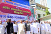 Mahrashtra State Congress Leaders During Celebration the 131th Congress Foundation Day in Mumbai. Mahrashtra State Congress Leaders During Celebration the 131th Congress Foundation Day in Mumbai.