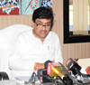 MPCC President Ashokrao Chavan Press Conference.