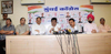 MPCC President Ashokrao Chavan & MRCC President Sanjay Nirupam Press Conference at Rajiv Gandhi Bhavan.