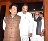 Maharashtra Congress NCP Leaders Meeting at A-6 Bunglow Opposite  Mantralaya .