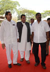 MLA & EX.MINISTER CHANDRKANT HANDORE,MLA RAJHANS SINGH & MLA BALDEV KHOSA AT BUDGET SESSION IN VIDHAN BHAVAN  MUMBAI.
