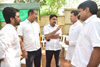 Congress MLA's busy in Political Discussion.