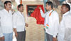 M.P.MILIND DEORA AT SHIVDI SOUTH MUMBAI.