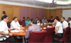 MINISTER NARAYANRAO RANE & MINISTER RAJENDRA DARDA AT MANTRALAYA.