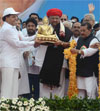 NCP CHIEF & CENTRAL MINISTER SHARAD PAWAR WITH HIS TEAM ON CELEBRATION OF 12th ANNUAL FOUNDATION DAY AT SOMMIYA GROUND SION. NCP CHIEF & CENTRAL MINISTER SHARAD PAWAR WITH HIS TEAM ON CELEBRATION OF 12th ANNUAL FOUNDATION DAY AT SOMMIYA GROUND SION.