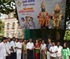 "TULSI PLANT" DISTRIBUTION ON OCCASION OF ASHADI EKADASHI AT WADALA VITHHAL MANDIR.