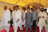EX CHIEF MINISTER ASHOKRAO CHAVAN WITH MLA'S  AT VIDHAN BHAVAN.