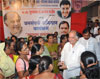 EX.MINISTER &  MP.GURUDAS KAMAT JANSAMPARK ABHIYAN AT KURAR VILAGE.