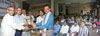MUNICIPAL CORPORATOR JAVED JUNEJA ORG.FELICITATE MCGM-B WARD OFFICERS & STAFF OF CONSERVANCY DEPT.AT B WARD OPP.J.J.HOSPITAL. MUNICIPAL CORPORATOR JAVED JUNEJA ORG.FELICITATE MCGM-B WARD OFFICERS & STAFF OF CONSERVANCY DEPT.AT B WARD OPP.J.J.HOSPITAL.