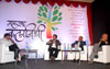 SWABHIMAN SANGHATNA PRESIDENT NITESH RANE IN MAHARASHTRA KALA NIDHI FUNCTION AT ITC HOTEL PAREL.