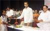 UNION MINISTER OF STATE MILIND DEORA AT BIRLA MATOSHRI HALL MARINE LINES.