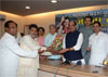 ST & NT (Bhatkya Vimukt) LEADERS MACHINDRA BHOSALE WITH HIS SUPPORTERS SHOWED THEIR INTEREST TO WORK WITH CONGRESS PARTY IN PRESENCE OF MPCC PRESIDENT MANIKRAO THAKARE AT GANDHI BHAVAN. ST & NT (Bhatkya Vimukt) LEADERS MACHINDRA BHOSALE WITH HIS SUPPORTERS SHOWED THEIR INTEREST TO WORK WITH CONGRESS PARTY IN PRESENCE OF MPCC PRESIDENT MANIKRAO THAKARE AT GANDHI BHAVAN.