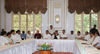 CHIEF MINISTER PRITHVIRAJ CHAVAN & CONGRESS MP's,MLA's & MINISTER's MEETING WITH TRADERS ON ISSUE OF LBT AT SAHYADRI GUEST HOUSE. CHIEF MINISTER PRITHVIRAJ CHAVAN & CONGRESS MP's,MLA's & MINISTER's MEETING WITH TRADERS ON ISSUE OF LBT AT SAHYADRI GUEST HOUSE.