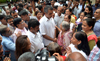 "SAVE CAMPA COLA COMPOUND" INTERACTIVE VISIT OF UNION MINISTER & MP.MILND DEORA ACCOMPAINED BY MINISTER SACHIN AHIR.