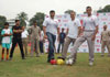 UNION MINISTER PRAFUL PATEL & UNION STATE MINISTER MILIND DEORA KICK OFF AND INGURATE MILIND DEORA SOUTH MUMBAI JUNIOR SOCCER CHAMPIONSHIP FOOTBALL AT UNIVERSITY STADIUM CHURCHGATE. UNION MINISTER PRAFUL PATEL & UNION STATE MINISTER MILIND DEORA KICK OFF AND INGURATE MILIND DEORA SOUTH MUMBAI JUNIOR SOCCER CHAMPIONSHIP FOOTBALL AT UNIVERSITY STADIUM CHURCHGATE.