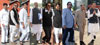 LEADERS at Nagpur vidhan bhavan on 1st day of winter session.