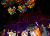 Saptrang-2014 inauguration by Chief Minister Prithviraj Chavan at Gateway of India.