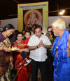Minister Narayanrao Rane at Ayyappa Swami Temple Chembur.