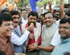 Mahayuti Celebration On Declaration Of RPI Chief Ramdas Athawale As Rajya Sabha (MP) Candidate. Mahayuti Celebration On Declaration Of RPI Chief Ramdas Athawale As Rajya Sabha (MP) Candidate.
