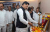 Shirdi Loksabha Shivsena MP Bhausaheb Wakchoure meets Chief Minister Prithviraj Chavan,MPCC President Manikrao Thakare at Gandhi Bhavan Mumbai. Shirdi Loksabha Shivsena MP Bhausaheb Wakchoure meets Chief Minister Prithviraj Chavan,MPCC President Manikrao Thakare at Gandhi Bhavan Mumbai.