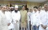 Chief Minister Prithviraj Chavan During 11th Annual Urs Of Shaheed-E-Raahe-E-Madinah Sayed Anwaar Ashraf Urf Musanna Miyan at Chhota Sonapur M.S.Ali Road,Do Tanki.