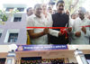Chief Minister Prithviraj Chavan & Minister Arif Naseem Khan at Kurla Bail Bazar.