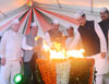 Maharashtra State Congress Committee Start Assembly Election Campaigning at Hutatma Chowk Mumbai