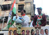 184-Byculla Assembly Congress Candidate Madhu Chavan Padyatra Rally. 184-Byculla Assembly Congress Candidate Madhu Chavan Padyatra Rally.