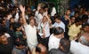 176-Bandra(E) Assembly Constituency Congress-NCP Candidate Narayanrao Rane Rally at Baheram Pada & Navpada Bandra.