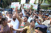 MRCC President Sanjay Nirupam with Congress Team Protest Against Prime Minister Narendra Modi at Colaba. MRCC President Sanjay Nirupam with Congress Team Protest Against Prime Minister Narendra Modi at Colaba.