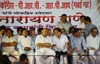NCP Chief Sharad Pawar During 176-Bandra(E) Assembly Constituency Congress-NCP Candidate Narayanrao Rane Public Meeting at Bandra.