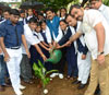 Tree Plantation Program by Rashtriya Majdoor Congress (INTUC) at Chunabhatti.
