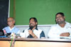 RPI Leader Ramdas Athawale  Press Conference at Azad Maidan Patrakar Sangh.