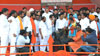 Shivsena working President Uddhav Thackarey at Nanded.