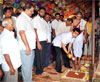 SWABHIMAN SANGHATNA PRESIDENT NITESH RANE AT SINDHUDURG.